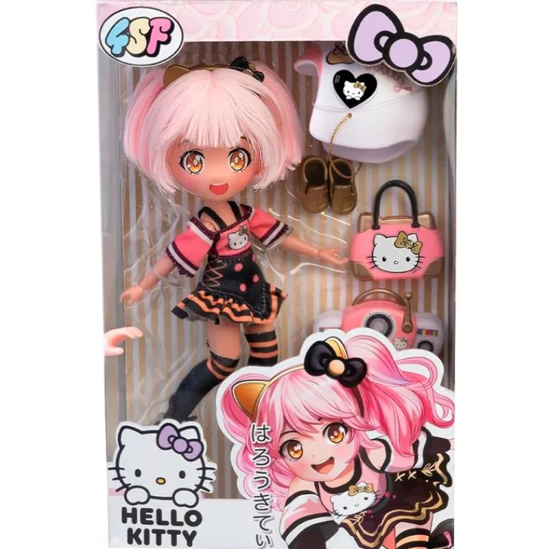 FAMOSA Sanrio Colección|Muñecas|Hello Kitty Muñeca Golden Diva Roller