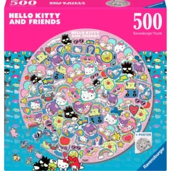 RAVENSBURGER Puzzles De 100 A 500 Piezas|Puzzles Y Construcciones|Hello Kitty Puzzle 500 Piezas
