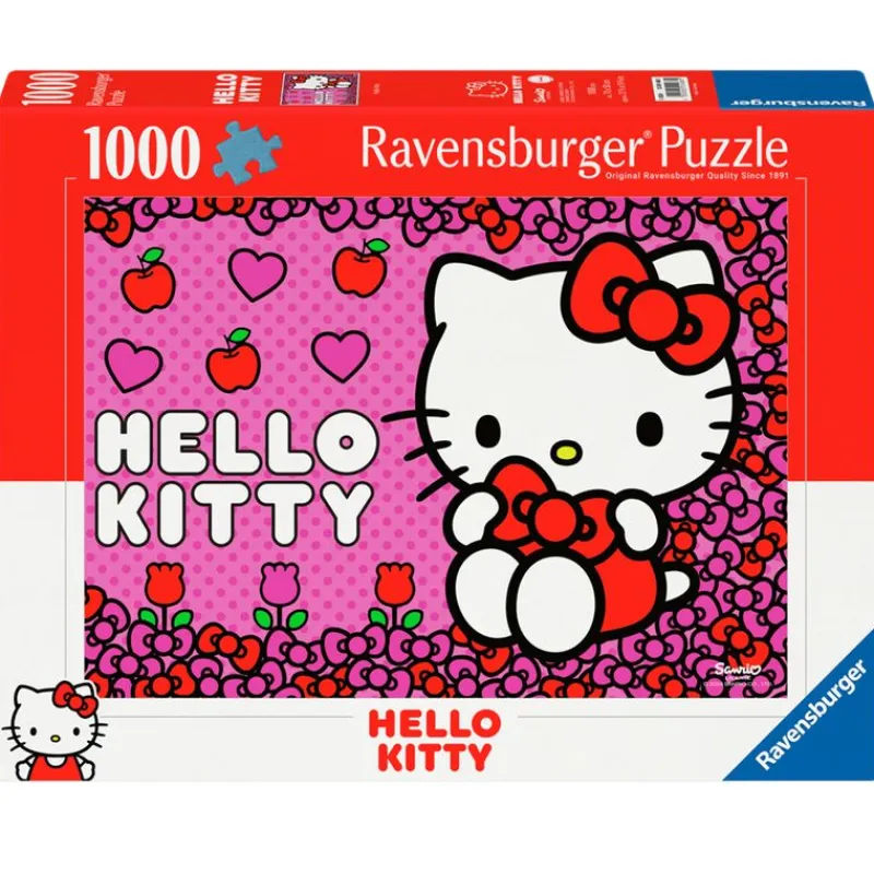 RAVENSBURGER Puzzles De 501 A 1000 Piezas|Puzzles Y Construcciones|Hello Kitty Puzzle 1000 Piezas
