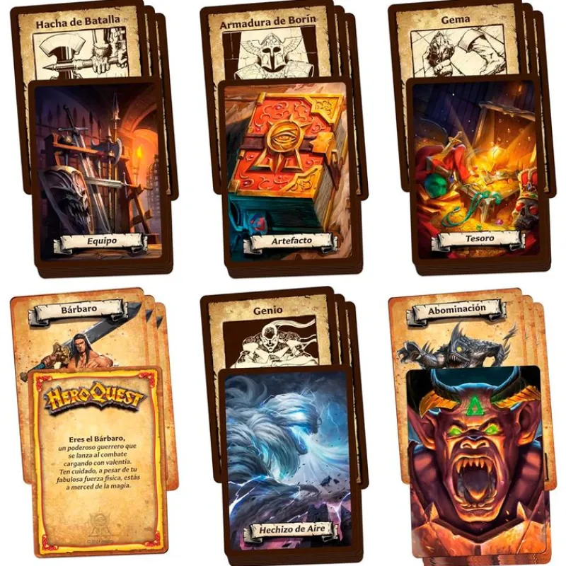 HASBRO Heroquest el Despertar Juego- Amigos Y Familia|Juegos De Mesa