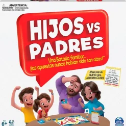 SPIN MASTER Juegos De Mesa|Hijos contra Padres Juego de Mesa
