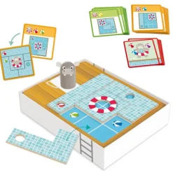 DISET Hippo's Pool Juego de Mesa- Juegos Y Juguetes Educativos