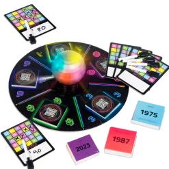 DISET Amigos Y Familia|Juegos De Mesa|Hitster Music Bingo