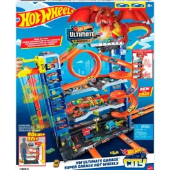 MATTEL Vehículos, Trenes Y Parkings|Hot Wheels City Megagaraje Ultimate Garage