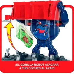 MATTEL Vehículos, Trenes Y Parkings|Hot Wheels City Taller Furia del Gorila