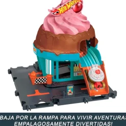 MATTEL Hot Wheels Heladería en la Ciudad- Vehículos, Trenes Y Parkings