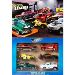 MATTEL Coches Otras Escalas|Vehículos, Trenes Y Parkings|Hot Wheels HW Legends Pack Escala 1:64
