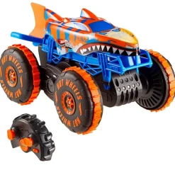 MATTEL Vehículos, Trenes Y Parkings|Hot Wheels Monster Truck Tiger Shark Escalador R/C