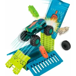MATTEL Hot Wheels Monster Truck Mega Wrex Gigante Jaula- Vehículos, Trenes Y Parkings