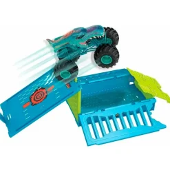 MATTEL Hot Wheels Monster Truck Mega Wrex Gigante Jaula- Vehículos, Trenes Y Parkings