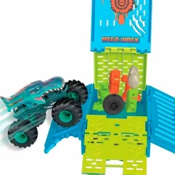 MATTEL Hot Wheels Monster Truck Mega Wrex Gigante Jaula- Vehículos, Trenes Y Parkings