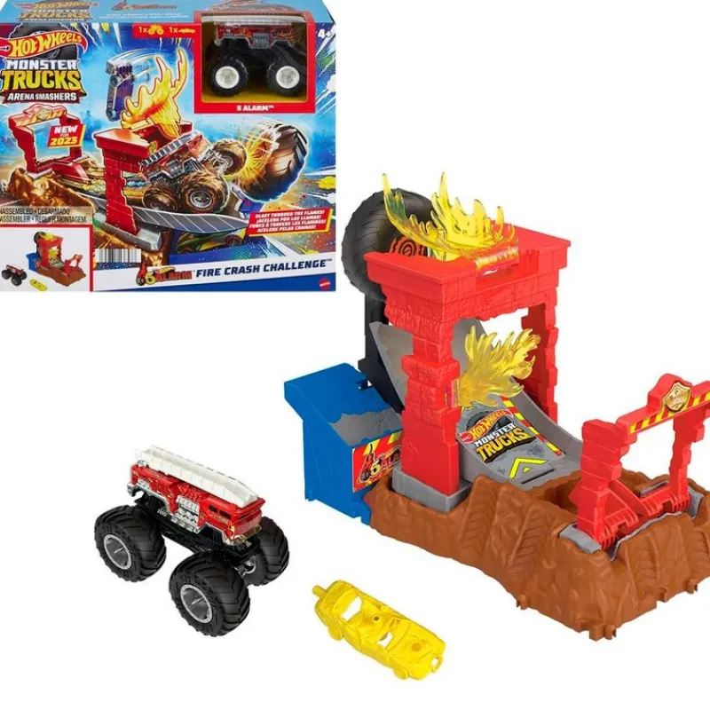 MATTEL Vehículos, Trenes Y Parkings|Hot Wheels Monster Truck Arena Smashers Surtido