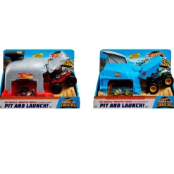 MATTEL Vehículos, Trenes Y Parkings|Hot Wheels Monster Truck Lanzador Surtido