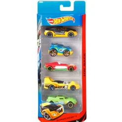 MATTEL Hot Wheels Pack 5 Vehículos Surtidos- Vehículos, Trenes Y Parkings