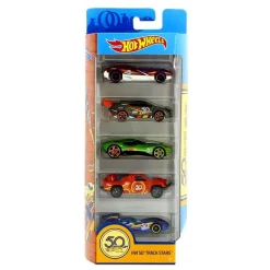 MATTEL Hot Wheels Pack 5 Vehículos Surtidos- Vehículos, Trenes Y Parkings