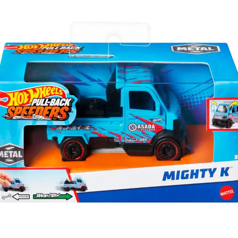 MATTEL Hot Wheels Pull Back Speeders Vehículo Surtido- Vehículos, Trenes Y Parkings