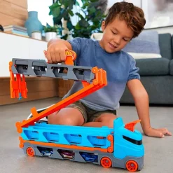 MATTEL Hot Wheels Speedway Hauler Camión Convertible- Vehículos, Trenes Y Parkings