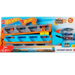 MATTEL Hot Wheels Speedway Hauler Camión Convertible- Vehículos, Trenes Y Parkings