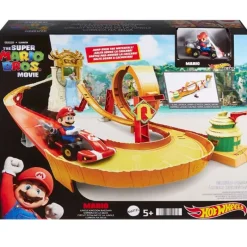 MATTEL Hot Wheels Super Mario Pista Isla Kong- Vehículos, Trenes Y Parkings
