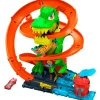 MATTEL Vehículos, Trenes Y Parkings|Hot Wheels T-Rex Batalla en Llamas Pista