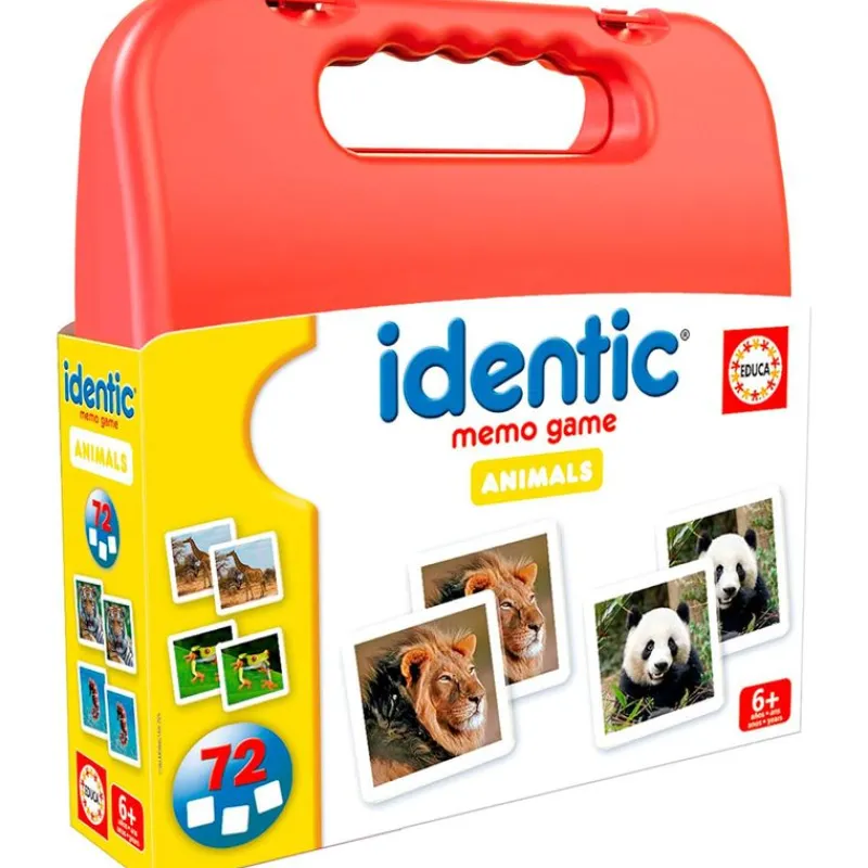 EDUCA Identic Animals Maletín- Juegos Y Juguetes Educativos