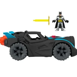 IMAGINEXT Figuras Y Figuras De Acción|DC Batmóvil Power Reveal