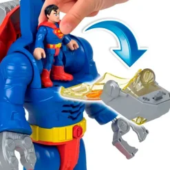 IMAGINEXT Figuras Y Figuras De Acción|DC Super Friends Figura de Superman con Exotraje