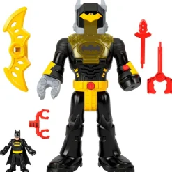 IMAGINEXT DC Super Friends Figura de Batman con Exotraje- Figuras Y Figuras De Acción