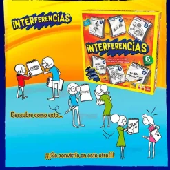 GOLIATH Interferencias 6 Jugadores Juego de Mesa- Juegos De Mesa