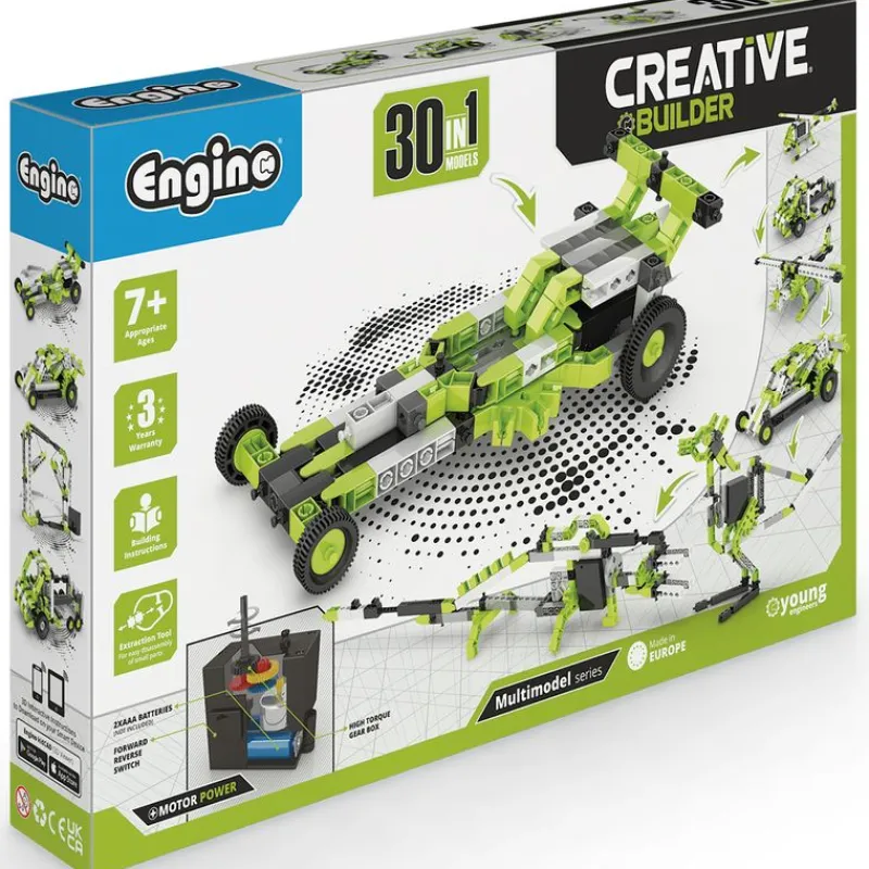 SELECCION DRIM Juegos Y Juguetes Educativos|Inventor Construcción 30 Modelos Motorizados