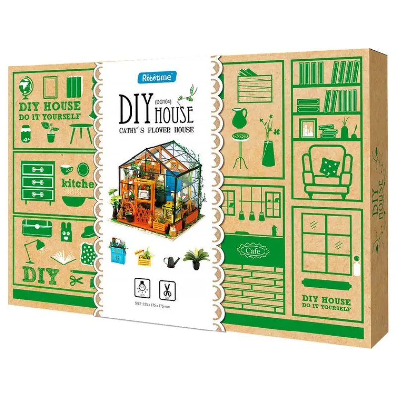 MADNESS TOYS Aire Libre|Invernadero Kathy Maqueta Miniatura