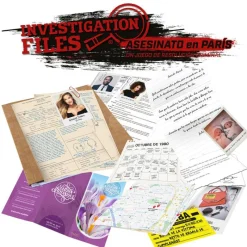 GOLIATH Juegos De Mesa|Investigation Files: Asesinato en París