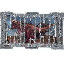 DRIM DISCOUNT Figuras Y Figuras De Acción|Jaula con Dinosaurio Carnotaurus