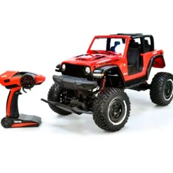 TAIYO Coches Radio Control (R/C)|Jeep Wrangler Rubicon Rojo R/C Escala 1:8