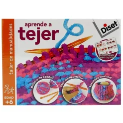 DISET Juego Aprende a Tejer- Juegos Y Juguetes Educativos