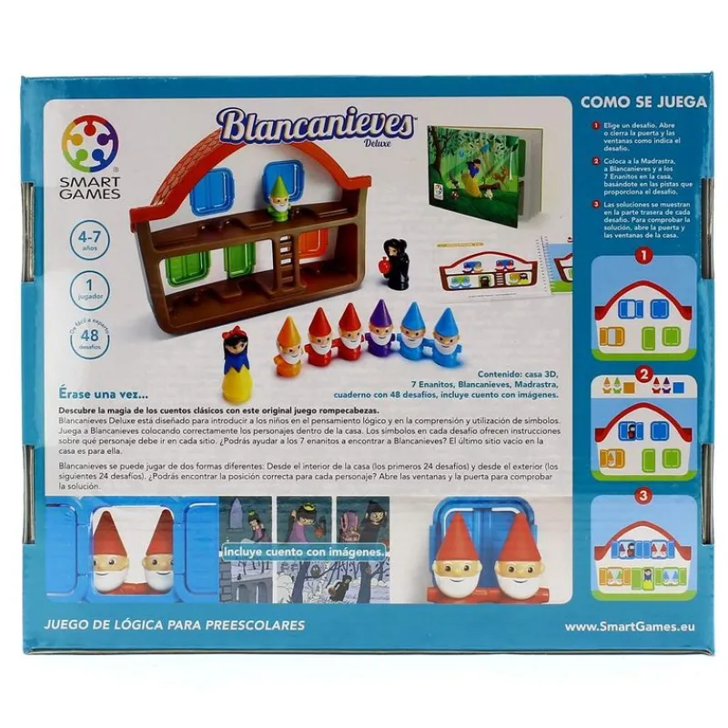 LÚDILO Juego Blancanieves- Juegos Y Juguetes Educativos