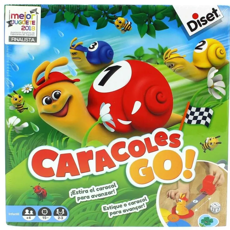 DISET Juegos Y Juguetes Educativos|Juego Caracoles Go!