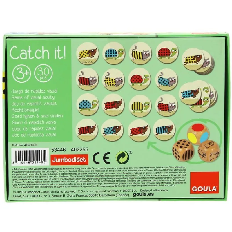 DISET Juego Catch It- Juegos Y Juguetes Educativos