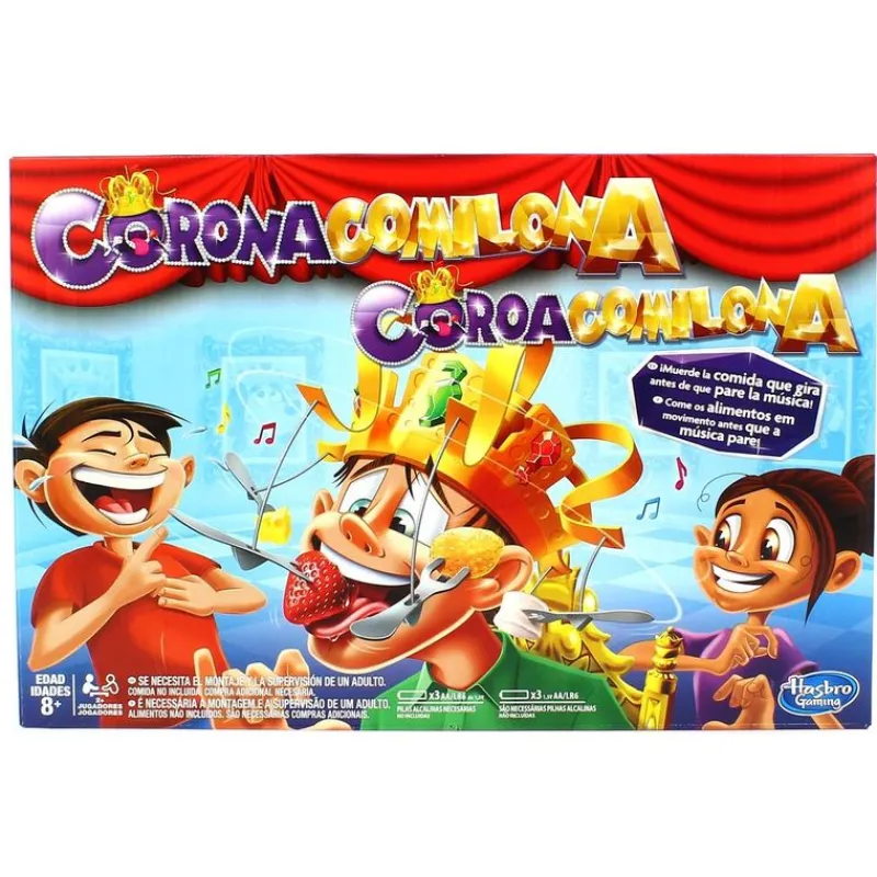 HASBRO Juego Corona Comilona- Juegos De Mesa