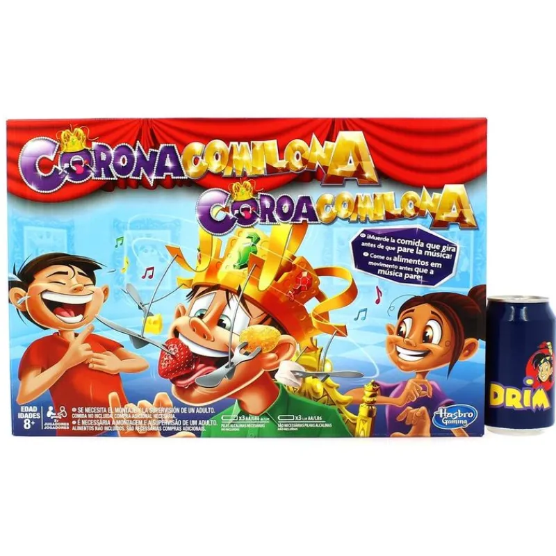 HASBRO Juego Corona Comilona- Juegos De Mesa