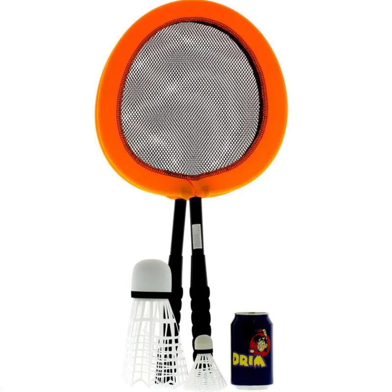 DRIM DISCOUNT Juego de Bádminton Naranja- Aire Libre