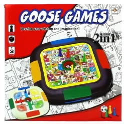 DRIM DISCOUNT Juego de Mesa Parchís / Oca- Juegos De Mesa