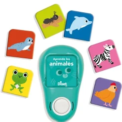 DISET Juego Educativo Aprende Los Animales- Juegos Y Juguetes Educativos