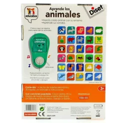 DISET Juego Educativo Aprende Los Animales- Juegos Y Juguetes Educativos