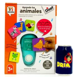 DISET Juego Educativo Aprende Los Animales- Juegos Y Juguetes Educativos