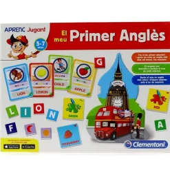 CLEMENTONI Juegos Y Juguetes Educativos|Juego Educativo El Meu Primer Anglés (Catalán)