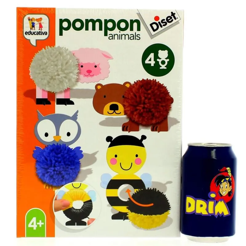 DISET Juegos Y Juguetes Educativos|Juego Educativo Pompon Animals