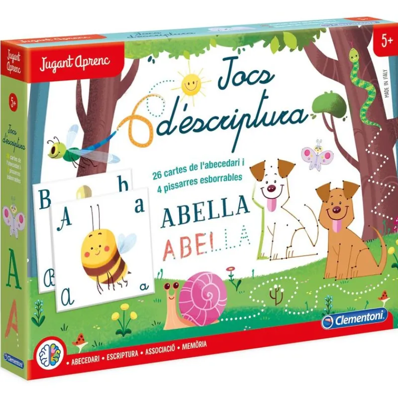 CLEMENTONI Artículos En Catalán|Juegos Y Juguetes Educativos|Juego Escritura en Catalán