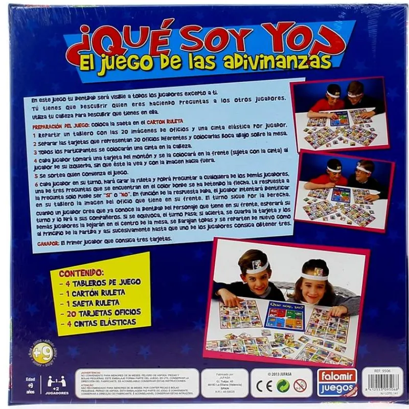 FALOMIR Juego Familair ¿Quién soy yo?- Juegos De Mesa