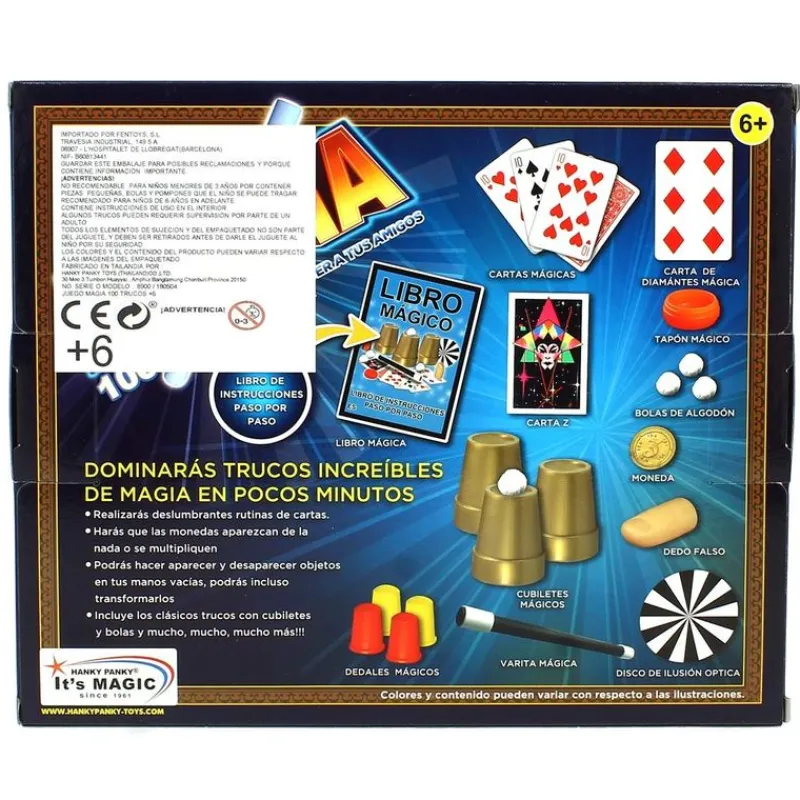 DRIM DISCOUNT Juegos De Mesa|Juego magia 100 trucos